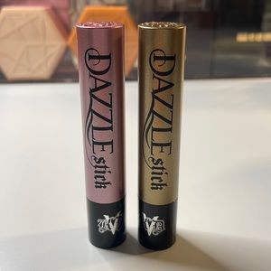 KVD Dazzle Sticks in Force Field and Lightning Strike